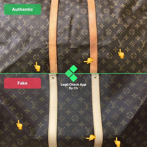 fake louis vuitton duffle bag vs real|louis vuitton bag scam.